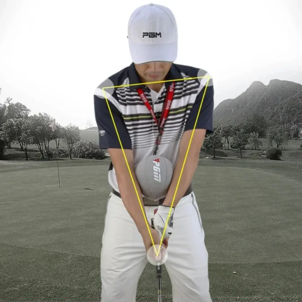 Swing Practice Golf Smart Ball Fixed Posture Correction Golf Intelligent Impact Ball Wear Resistant Inflation