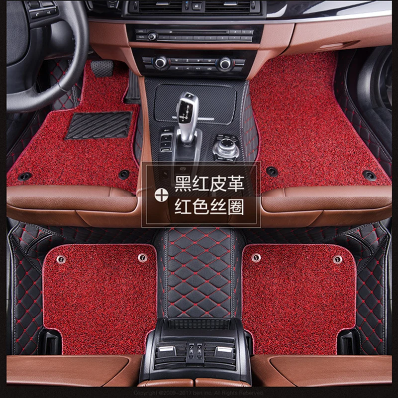 Custom Car Floor Mats For Kia Sportage 2018 Rio 3 Soul Optima Ceed