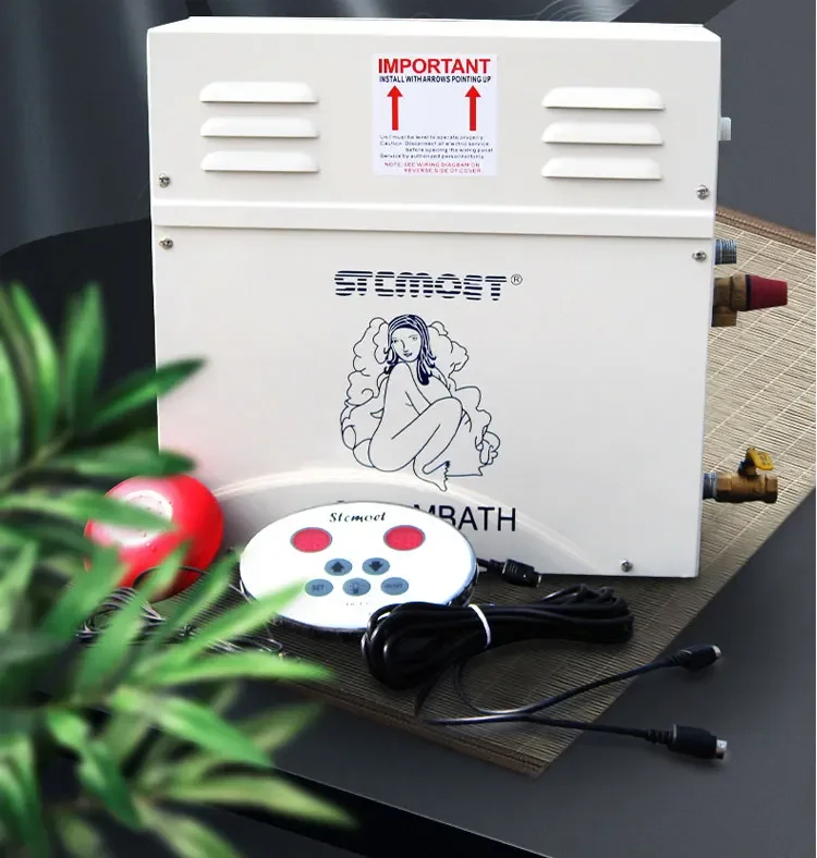 Description Picture 2 of itemSteam Shower Generator Kit 220V/380V Sauna Bath Steam Maker Machine with Digital Controller Auto Drain for Home Commercial Use