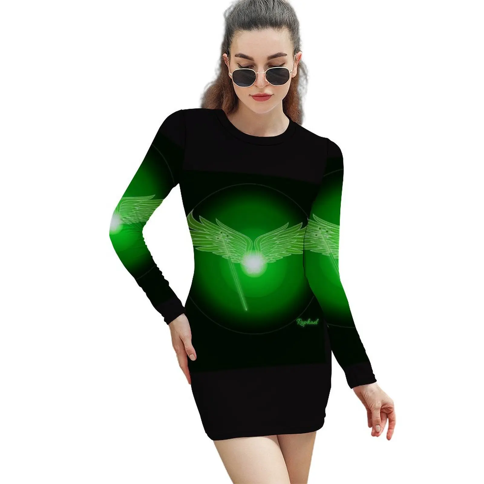 

Archangel Raphael Long-Sleeved Sheath Dress beach dresses wedding guest dress 2024