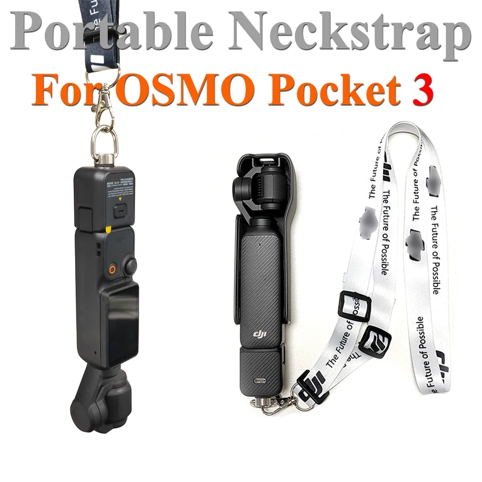 ストラップ DJI OSMO 360/ポケット 3 ネックストラップ吊り