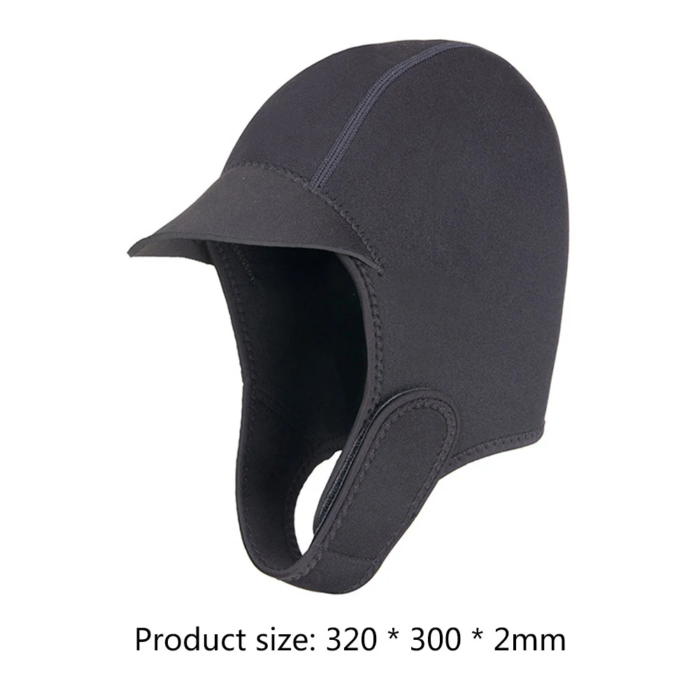 Neoprene Quick-Dry Surf Cap for Sun Protection and Water Sports