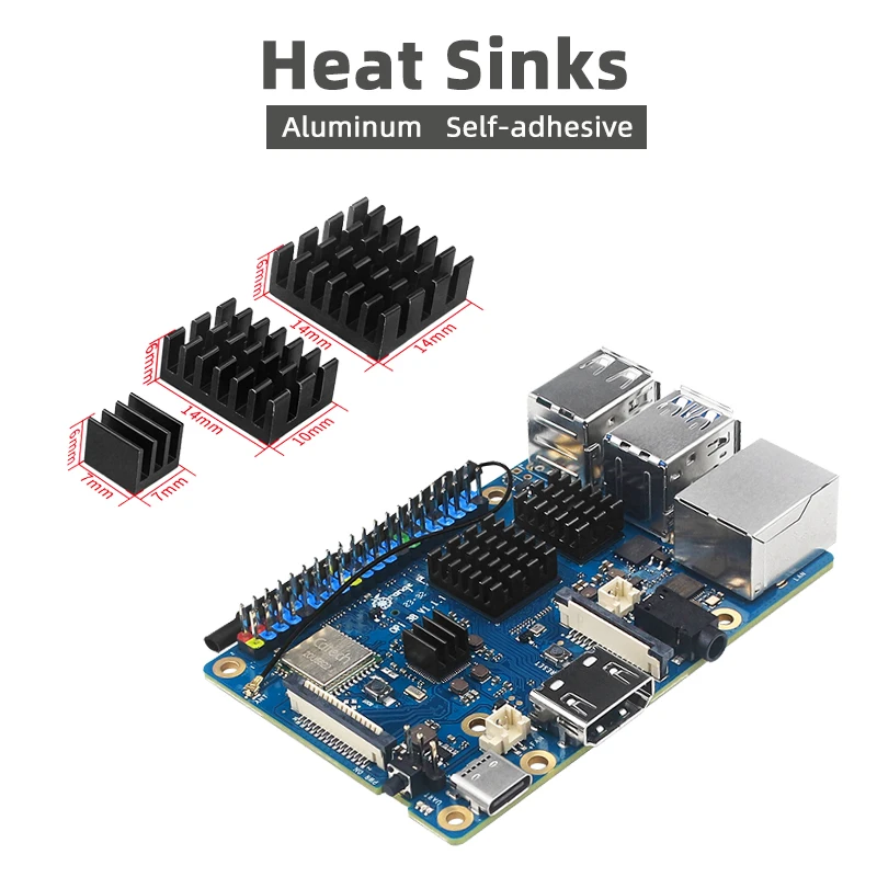Laranja pi 3b com Ventilador Case gb gb gb de Ram Ddr4 Rk3566 Wifi Bluetooth Ble Sbc Opcional Emmc tf Dissipador de Calor Opi - Imagem 6