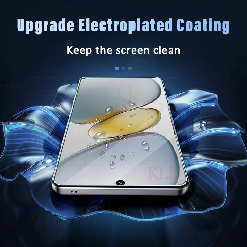 Premium Full Cover Transparent Tempered Glass Screen Protector (2-4 Pack)