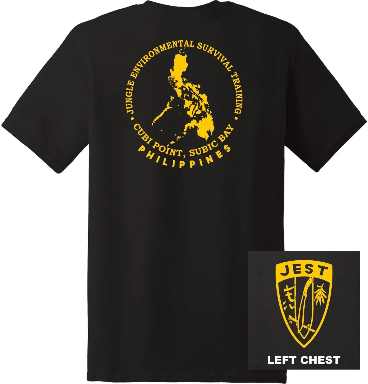 Jest Jungle Environmental Survival Training Cubic Bay Filippine T Shirt Maniche Lunghe O Corte