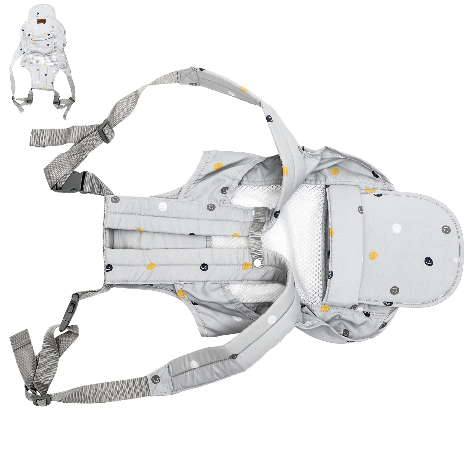 

Baby Backpack Sling Adjustable Infant Carrier Newborn Carrying Seat Old Fashioned Breathable Mesh