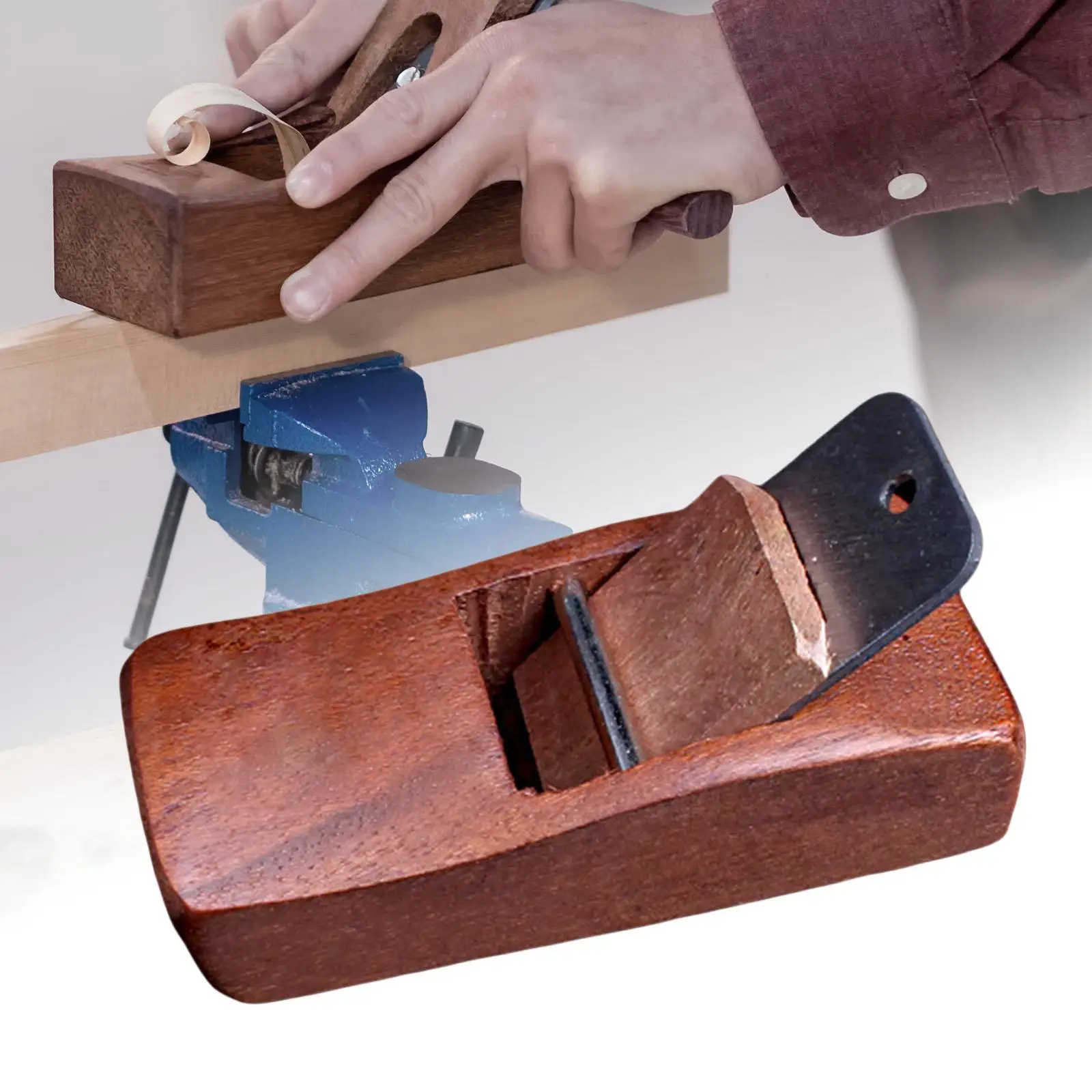 Small Woodworking Planer Hand Planer for Slotted Edge Chamfer