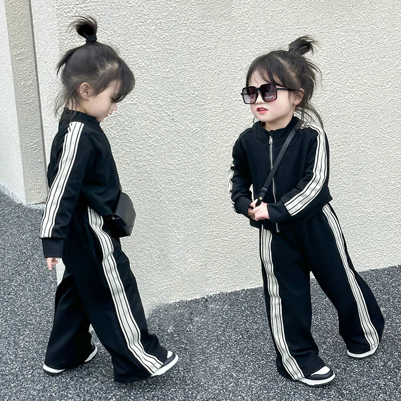 Girls Fashion Casual Sports Suit 1