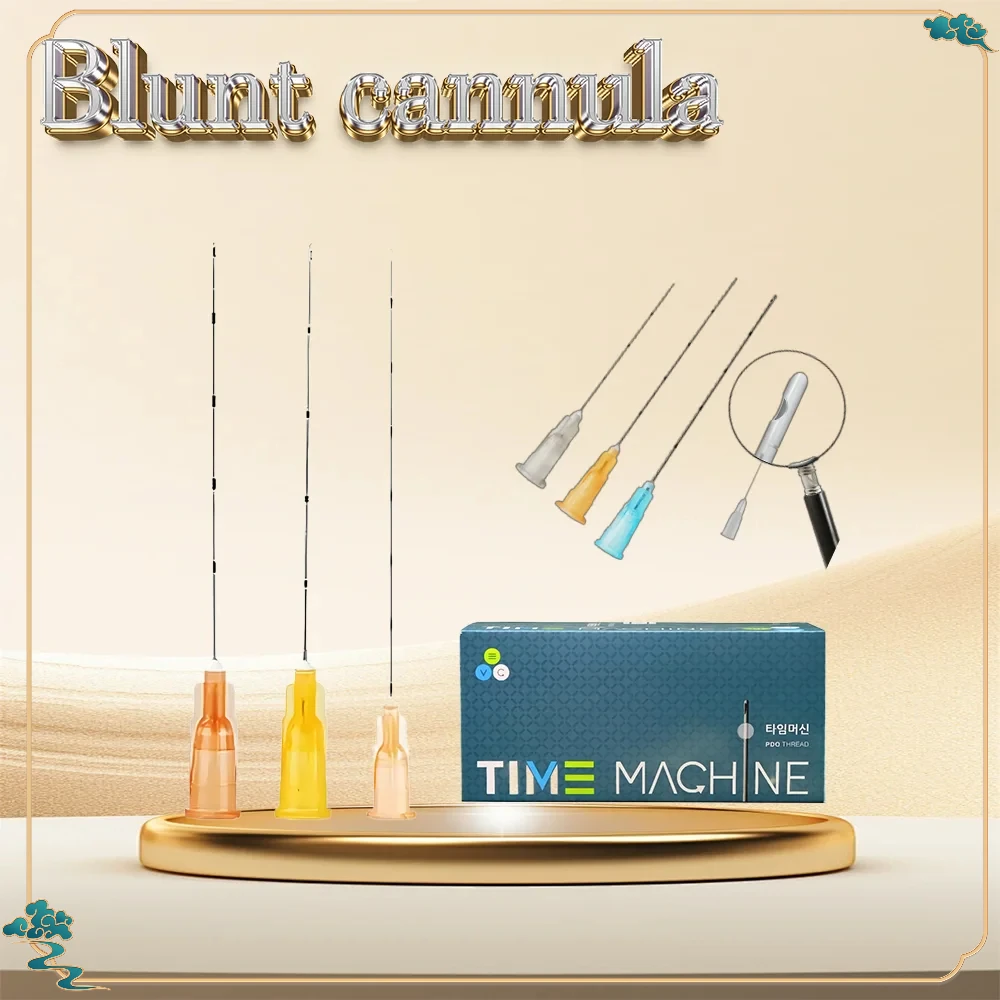 50pcs High Quality Blunt-tip Cannula Korea Manufacturer Supply 22G 50mm 25G 70mm Disposable Blunt Needle for filler