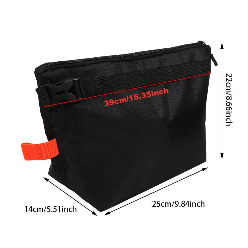 Portable Insulated Lunch Bag with Aluminum Foil Lining for Meal and Food Storage