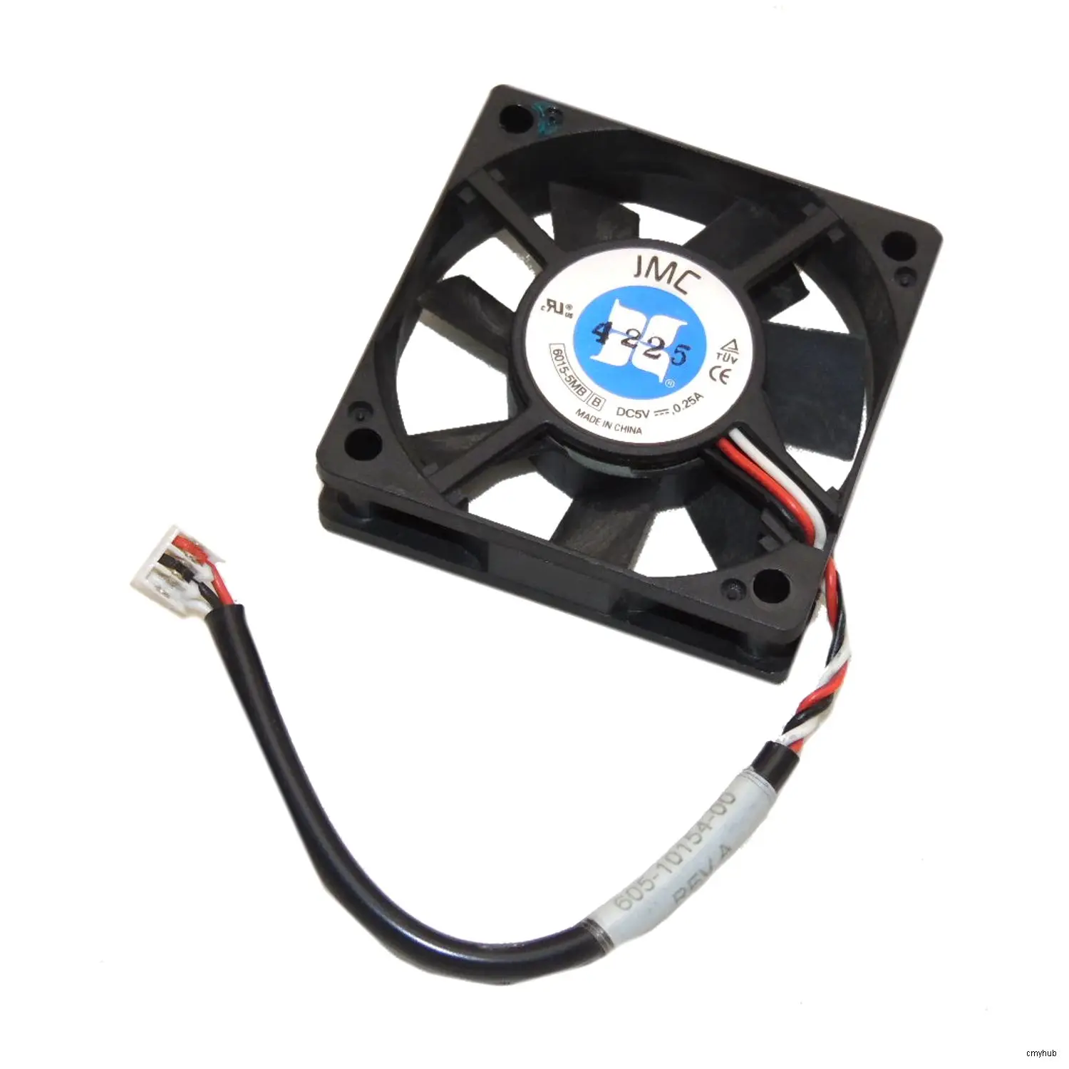 

For JMC 6015-5MB 605-10154-00 601412-0 6015 DC5V 0.25A 60X60X15MM 3pin Cooling Fan 6015-5MB A 605-10155-00 B 605-10154-00