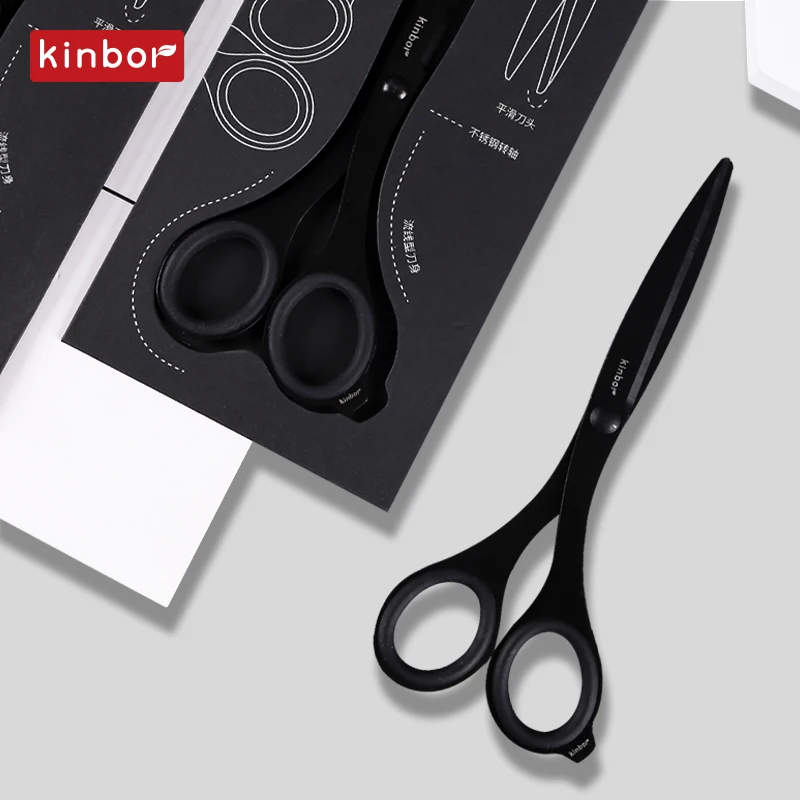 Craft Scissors Kinbor Fashion Safe Portable Paper-cutting Special Knife Stainless Steel Sharp Anti-stick Household