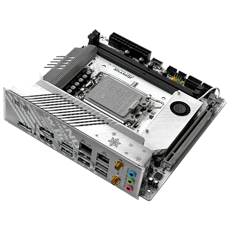 Itx-マザーボードb760, ddr5,lga1700,12th gen,コアddr5,デュアル 
