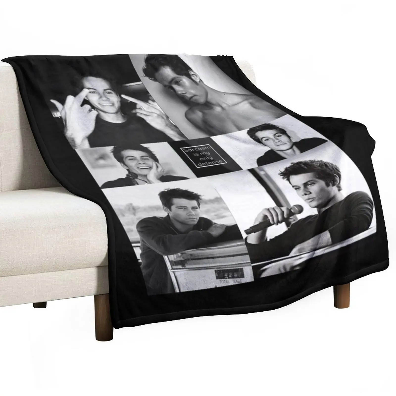 

Dylan O'Brien Throw Blanket Weighted Blanket Cute Blanket Multi-Purpose Luxury Blanket