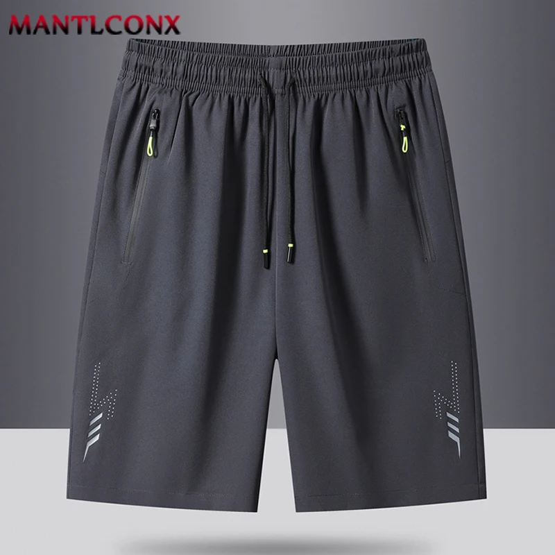 thumbnail image 1 of Pantalones cortos deportivos de verano para hombre, ropa deportiva fresca, pantalones cortos para correr, pantalones cortos informales para gimnasio, entrenamiento físico, pantalones, 1 of 4