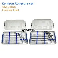 Ensemble de Kerrison Rongeur rotatifs, instruments orthopédiques vétérinaires, instruments neurochirurgicaux de la colonne vertébrale 6