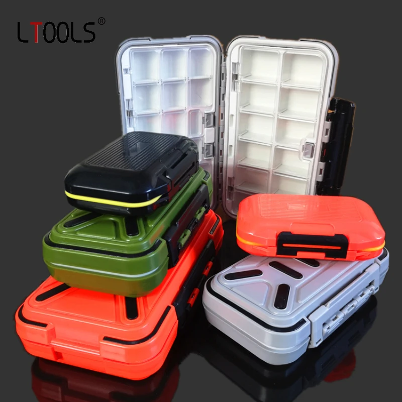 

New Fishing Gear Storage Box Waterproof Accessories Box Large Medium and Small Anti Numbered Fishing Accessories Box Tools DIY