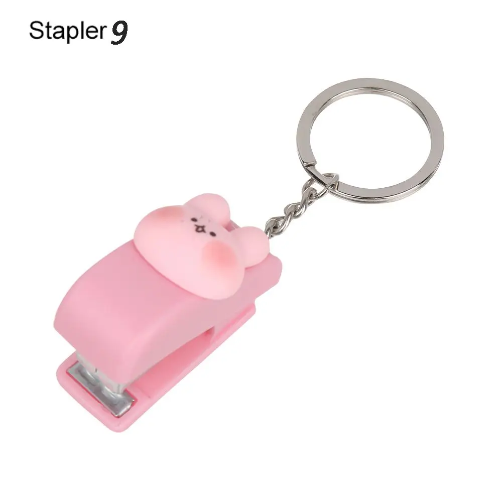 Cartoon Cute Mini Portable Stapler - Office & School Stationery Tool