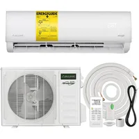9000BTU Mini Split Air Conditioner Ductless Inverter Heat Pump, 208-230V 19SEER2,Min Split AC/Heating System, Energy Saving 1