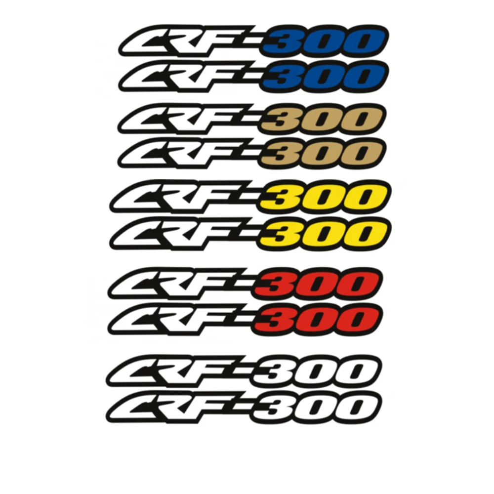 For HONDA CRF 250F 250X 250R 250LE 150F 150R 300L 450R 450L Swing Arm Reflection Stickers Chain Drive Shaft Box Decals Stripes