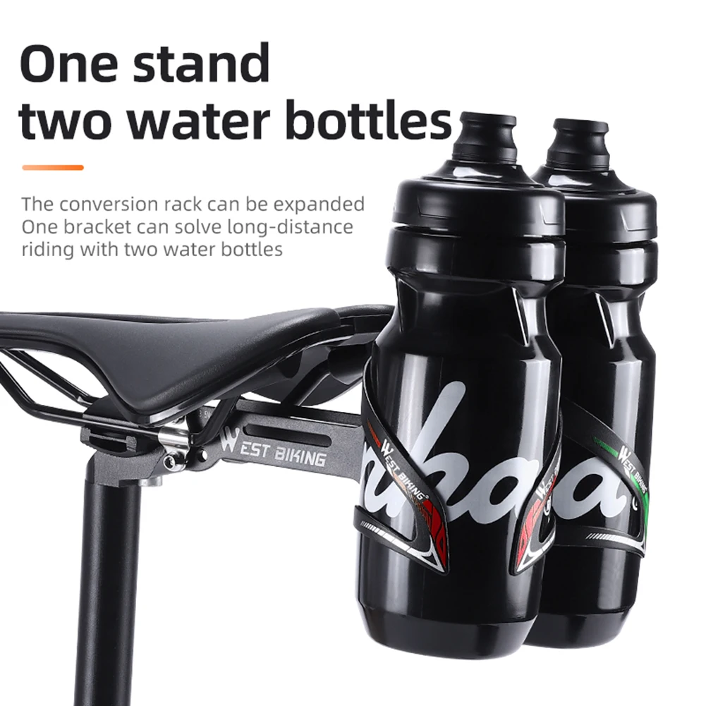 Mountain Bike Water Bottle Holder - Lightweight Nylon Composite Cage For Cycling, Fits Standard Water Bottles