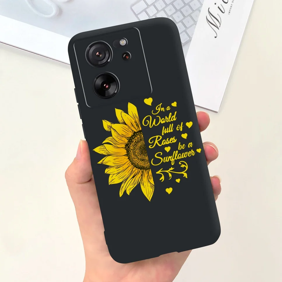 For Xiaomi 13T Case 13 T Pro 5G Candy Paint Soft Silicone Shockproof Phone Cases For Xiaomi 13T Mi13T Pro Bumper Cover Capa