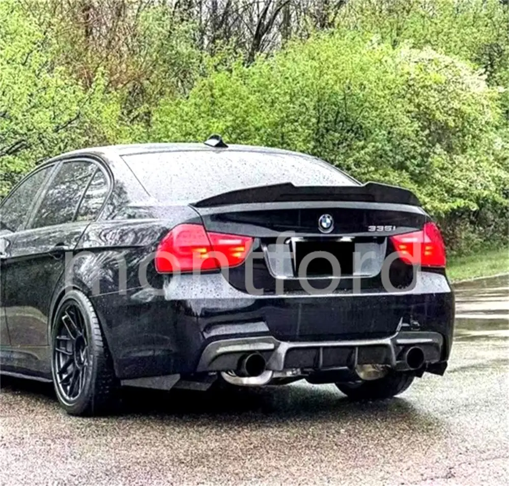 FITS 06-2011 BMW E90 3 SERIES M3 SEDAN GLOSSY BLACK PSM STYLE TRUNK SPOILER  WING