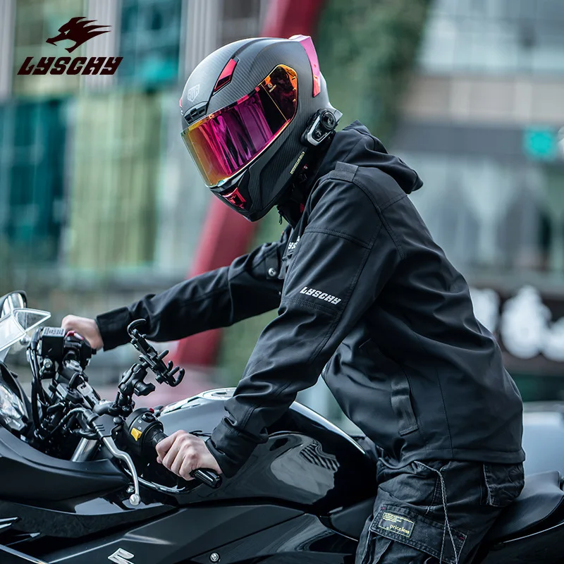 겨울 오토바이 재킷 남성용 보온 방풍 모토 라이딩 재킷 라이딩 안전 코트 내장 보호 패드 및 따뜻한 라이너
