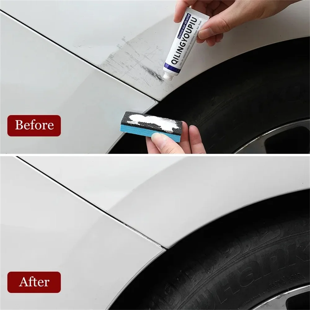 Car Scratch Remover Car Polishing Kit Car Scratch Repair Wax Kit Grinding Paste Paint Care Auto Body Compound Polishing Cleaner Auto Polishes Care Set Repair Tool