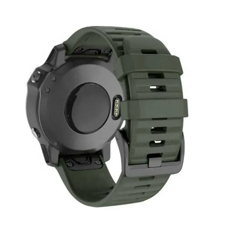 Silicone Quick Release Smart Watch Band - 22mm/26mm