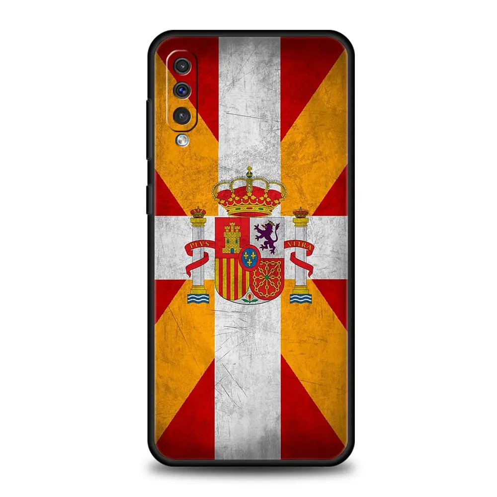 Vibrant Spain Flag Protective Phone Case