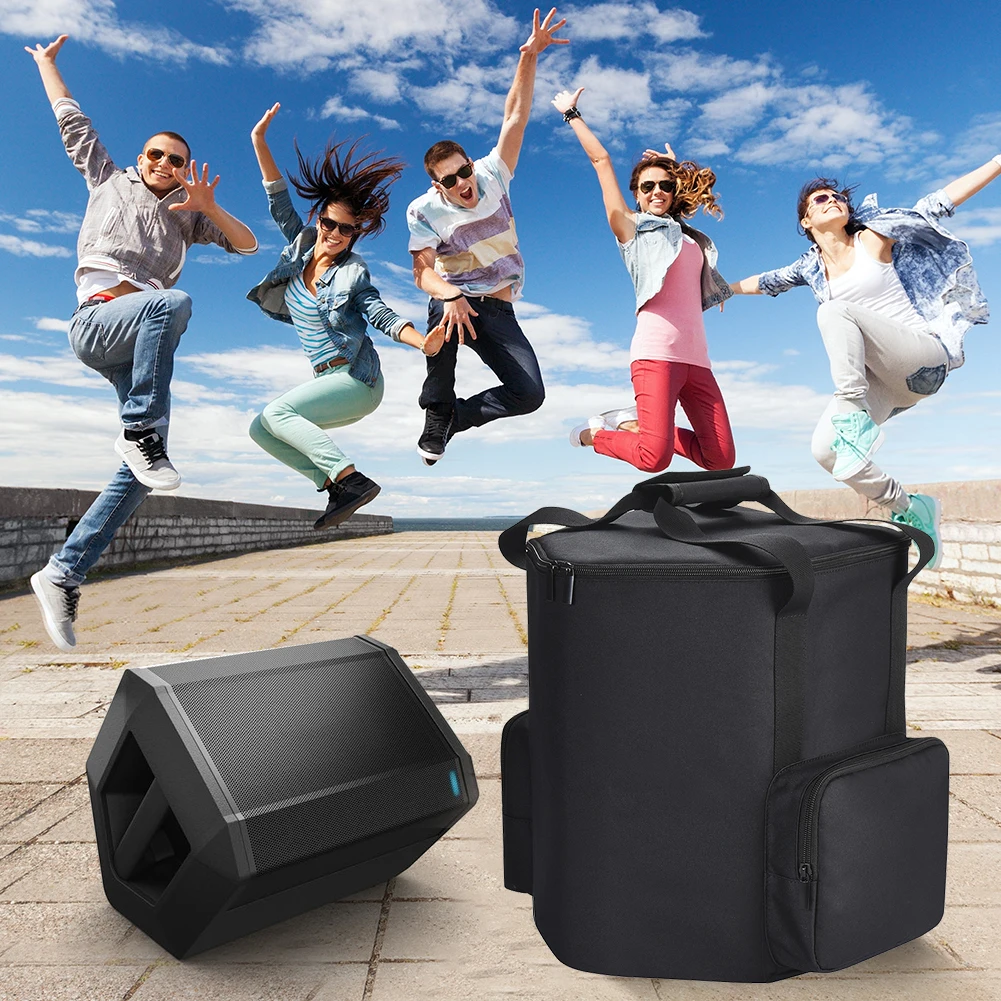 주머니가 있는 하드 보호 가방, 긁힘 방지 여행 케이스, 추락 방지 대용량 운반 케이스, Bose S1 Pro에 적합