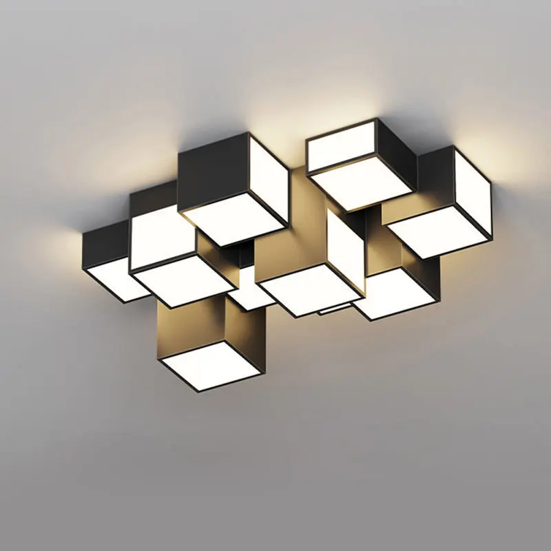LED Chandeliers Minimalist Combination Living Room Lamp Indoor Lighting Light Fixture Kitchen Lustre Lamp Ceiling Chandelier