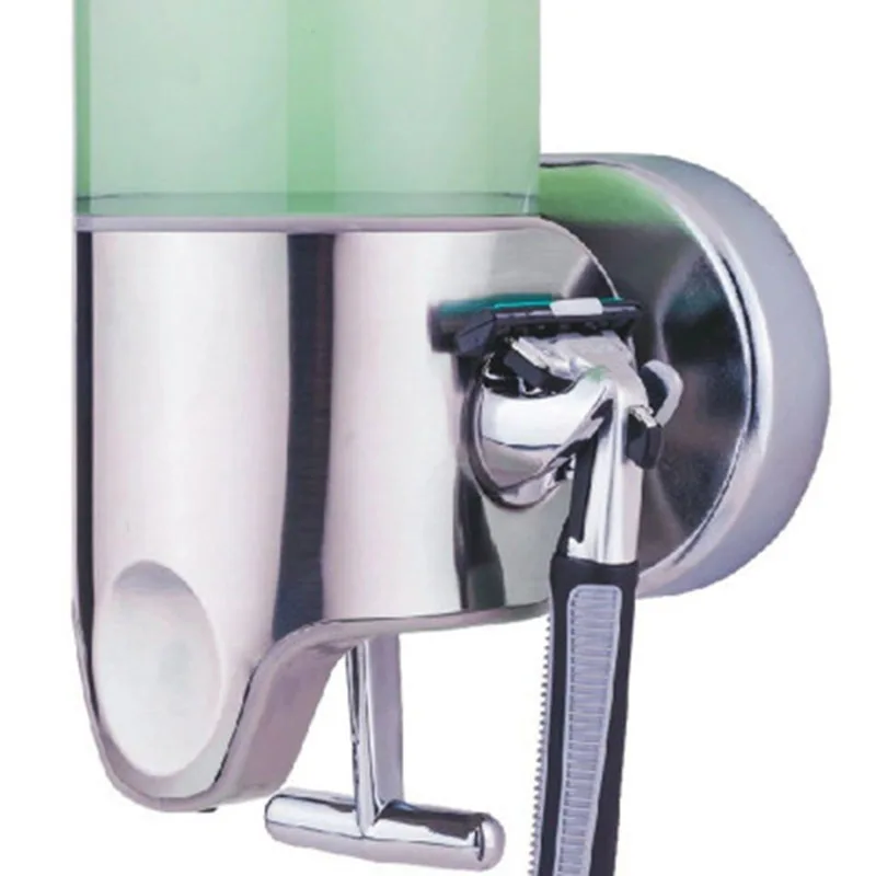 500/1000/1500ML Stainless Steel Liquid Soap Dispenser Wall Mounted Shower Gel Hand Soap Shampoo Dispenser for Kitchen Bathroom