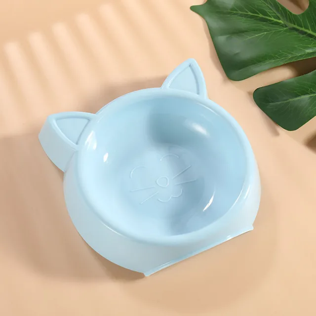 Colorful Pet Bowls for Cats & Dogs - Candy-Colored Food/Water Dishes, Non-Slip Pet Feeding Bowls, Durable Plastic 2