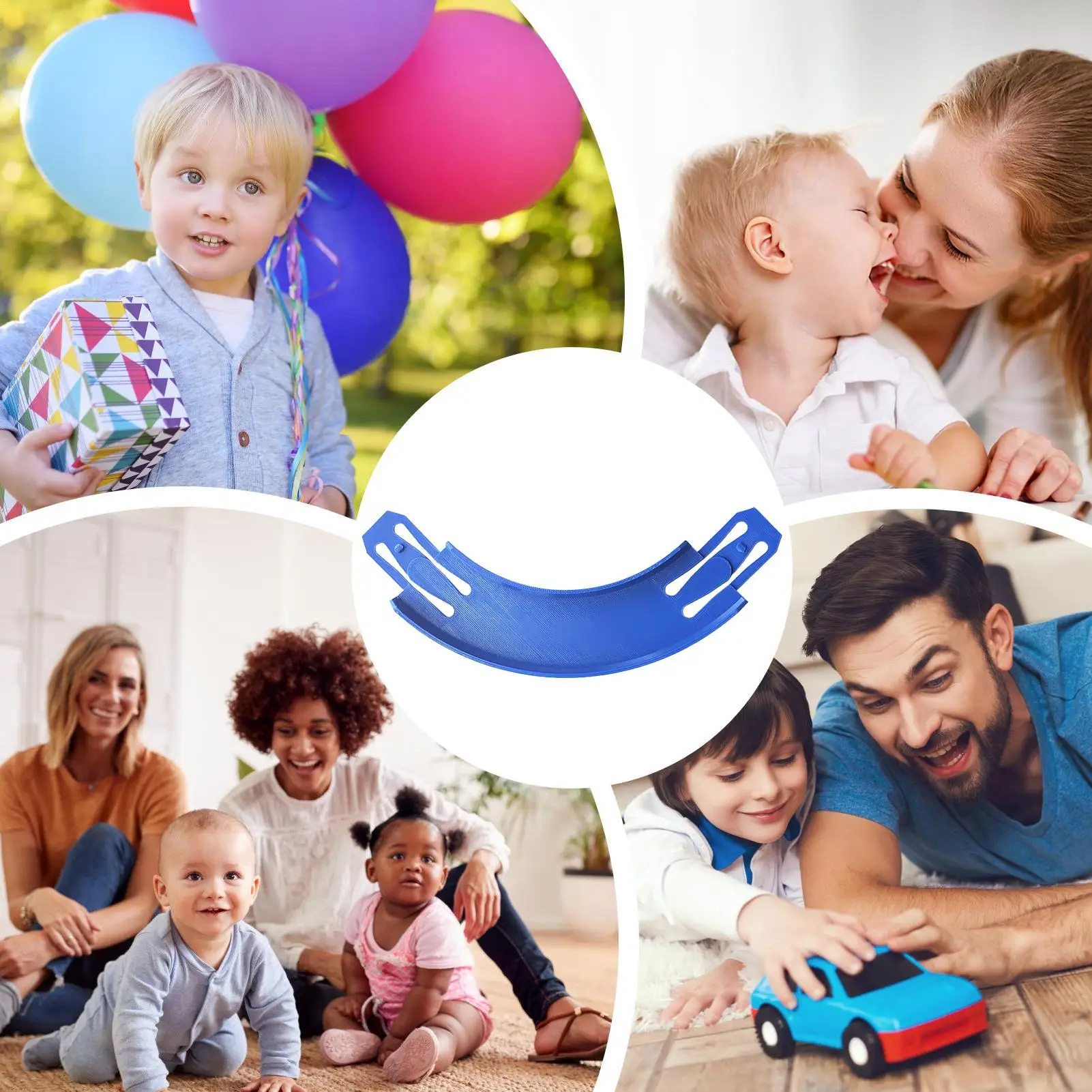 Toy Car Connectors Toy Vehicle 90 Degree Turns Curve Track Vehicle Racetrack Building Parts For Entertainment Playing Children's