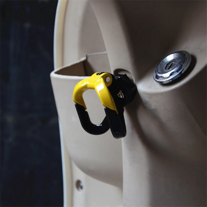 Universal Motorcycle Hook Luggage Bag Hanger Helmet Claw Double Bottle Carry Holders for ATV Dirtbike Scooter Moto Accessories