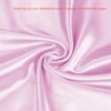 1PC Satin Pillowcase Pink 100%polyester Comfortable Pillow Case Home Decor 50x75/50x90 Suitable For Bedroom Hotel No pillow core 2
