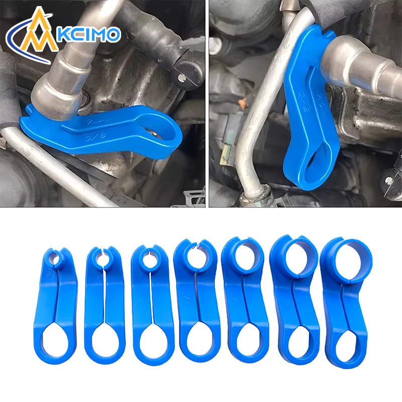 AC Fuel Line Disconnect Tool Set Transmission Oil Cooler Line Quick Disconnect Tool Fuel Removal Tools 7Pcs/Set Auto parts fuel line disconnect tool