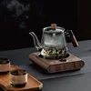 800W Ultra-thin Electric Ceramic Stove Mocha Coffee Electric Hot Plate Home Timing Tea Maker Multifunctional Boiling WaterHeater 2