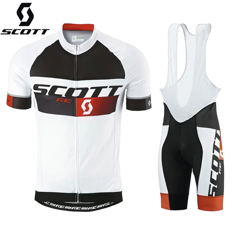 Scott 2024 Nuovi Vestiti Da Ciclismo Estivi Tuta Da Uomo In Jersey Bici Da Strada Uniforme Bavaglino Mtb Bici Da Strada Kit Di Abbigliamento Giacca Pa