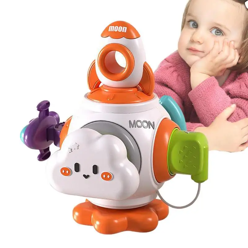 

Kids Busy Cube Toys Cartoon Sensory Cube Montessori Grip Training Busy Toy Pre-Kindergarten Toys For Bedroom Playroom Living