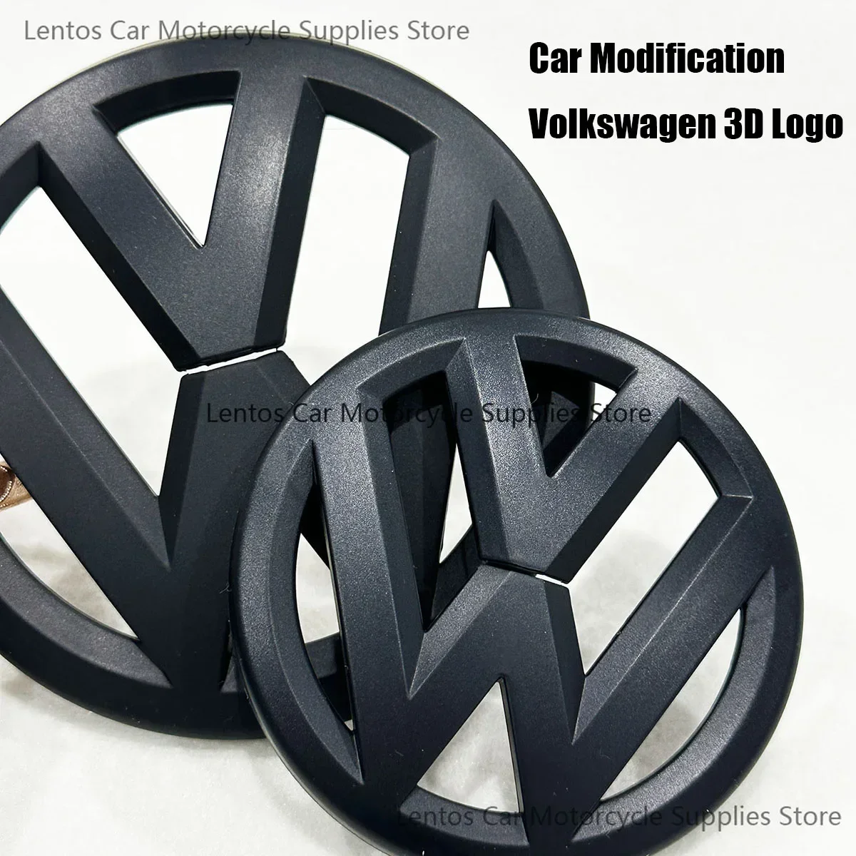 3D 자동차 로고 스티커 VW 폴로 라비다 티구안 L 사기타르 마고탄 링두 보라 제타 용 자동차 외부 개조 장식