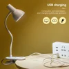 LED Eye Protection Book Night Light Adjustable Angle Mini Clip-On Study Desk Lamp AA Battery USB Plug-in for Bedroom Reading 5