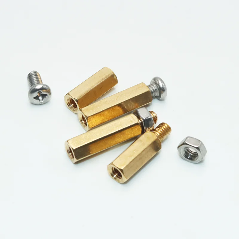 Kit Distanziali M2.5 In Ottone - 486 Pezzi, Maschio/femmina, Per PCB E Elettronica - Foto 4