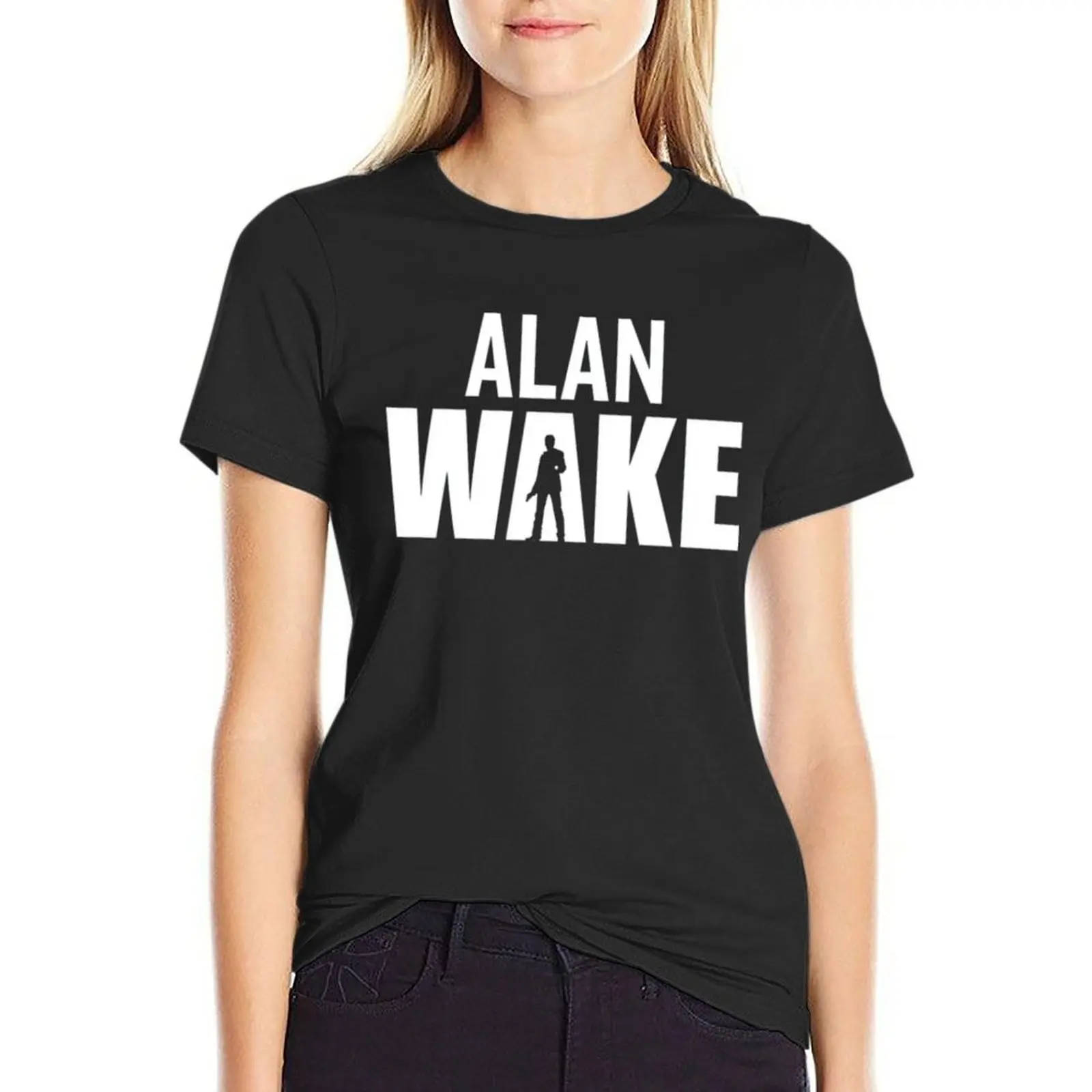Alan Wake 2 T-Shirt Vestiti Estivi Vestiti Carini Maglietta Da Donna