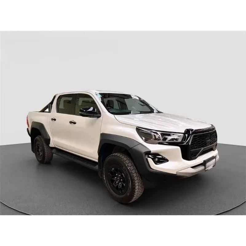 بيع بالجملة من المصنع سعر المصنع لـ Hilux Revo 2016-2020 ترقية إلى Hilux GR Sport 2023 ملحقات السيارة الأمامية والخلفية Bumpers