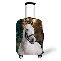 Animal Horse Print Luggage Cover for Travelling Elastic Anti-dust Trolley Case Covers Travel Accessories Cute Suitcase Cover 2