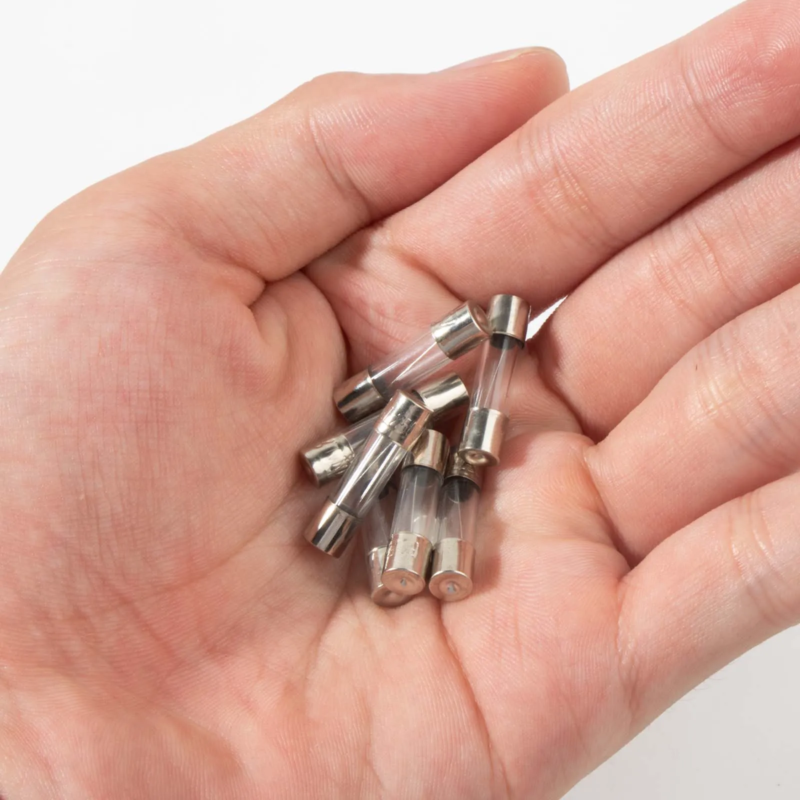 Fast Blow Glass Fuses Assortment Kit 10 Values m5x20mm 0.2-20A 100pcs