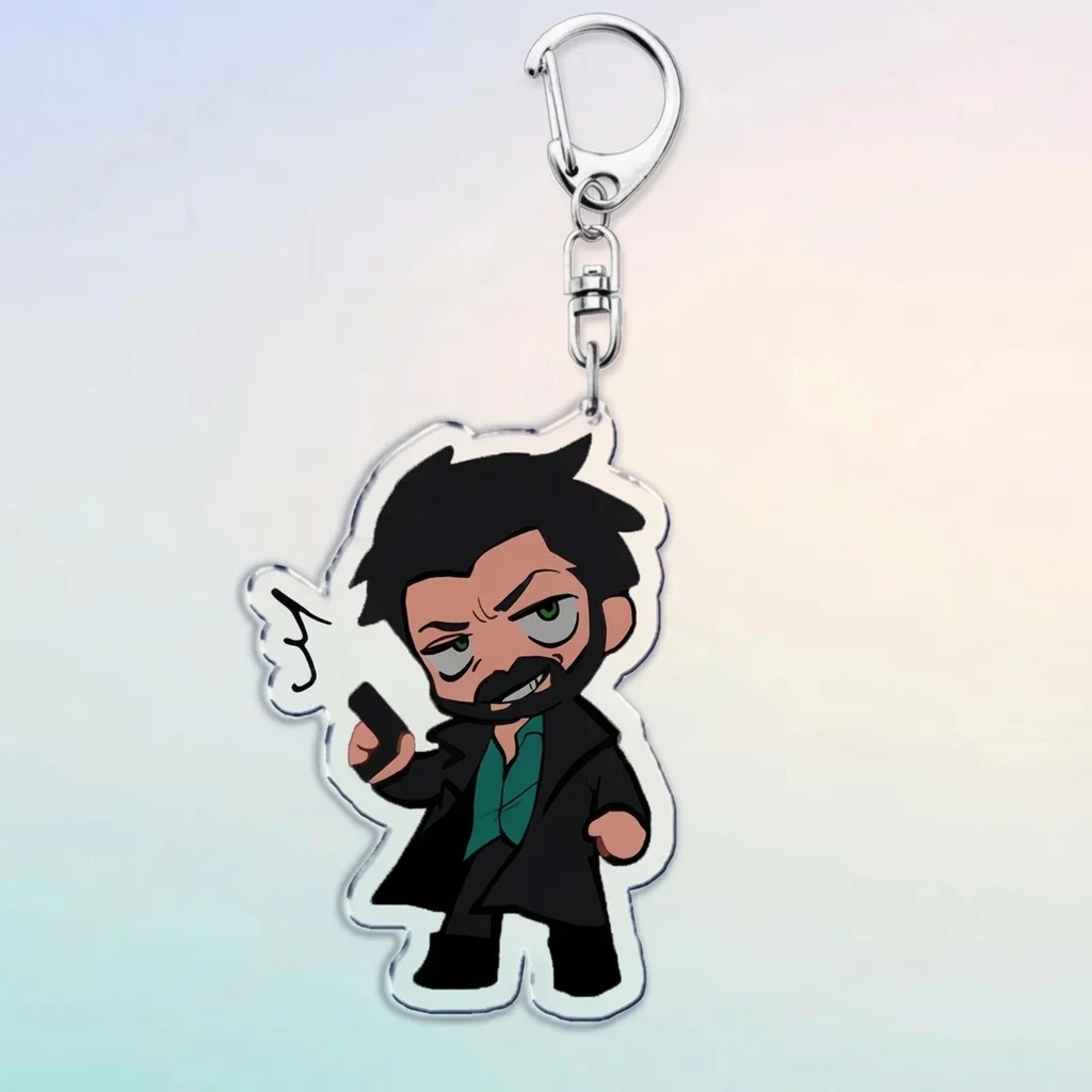 Popular Superhero TV Show Character Keychain Collection – Trendy Accessory